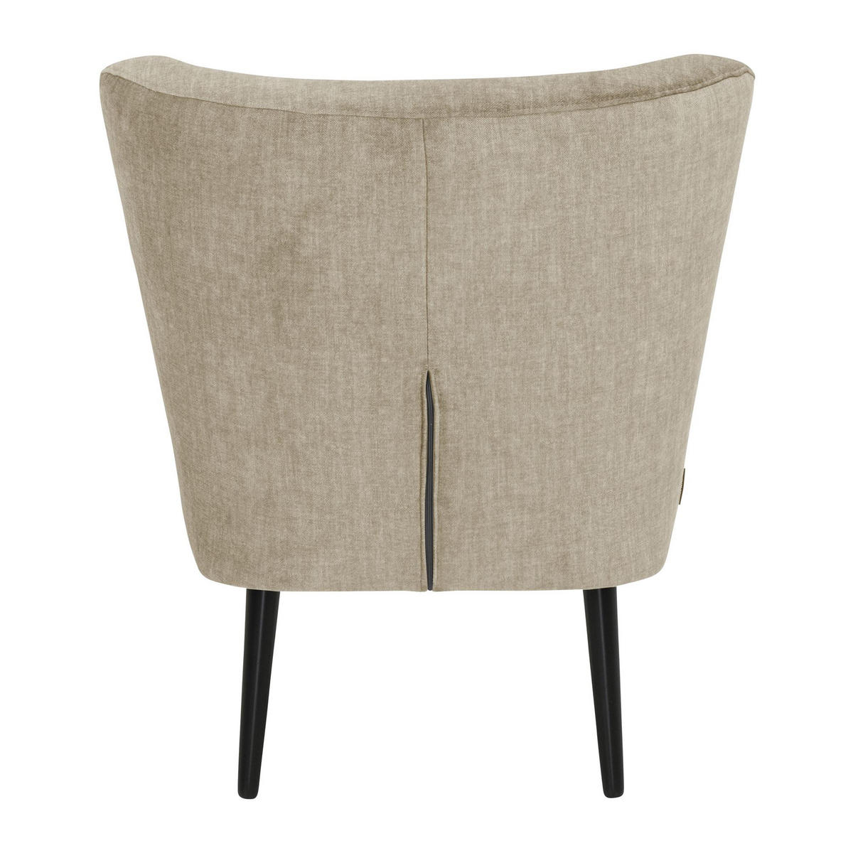 POLSTERSESSEL Kassi Samtvelours beige - Beige, Kunststoff (68/80/69cm) - 58aufmkessel