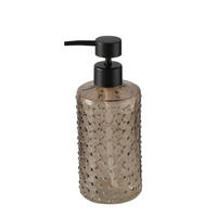 SEIFENSPENDER aus Glas Bruka 500 ml 8,8/8,8/20,2 cm - Braun, Glas (8.8/20.2/8.8cm) - Boltze Home
