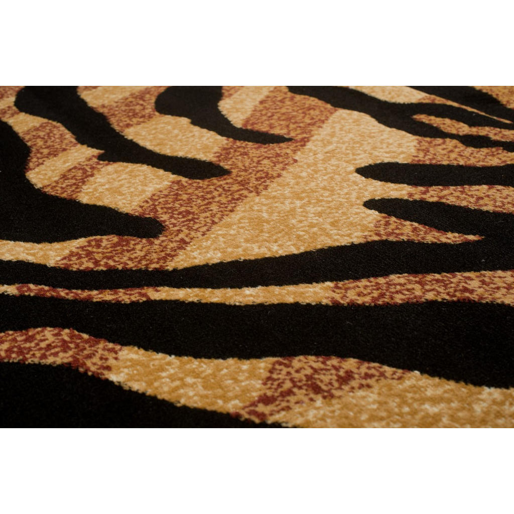 Thumbnail - Tapiso Teppich, Braun, Schwarz, Textil, 200x300 cm, Teppiche & Böden, Teppiche, Moderne Teppiche