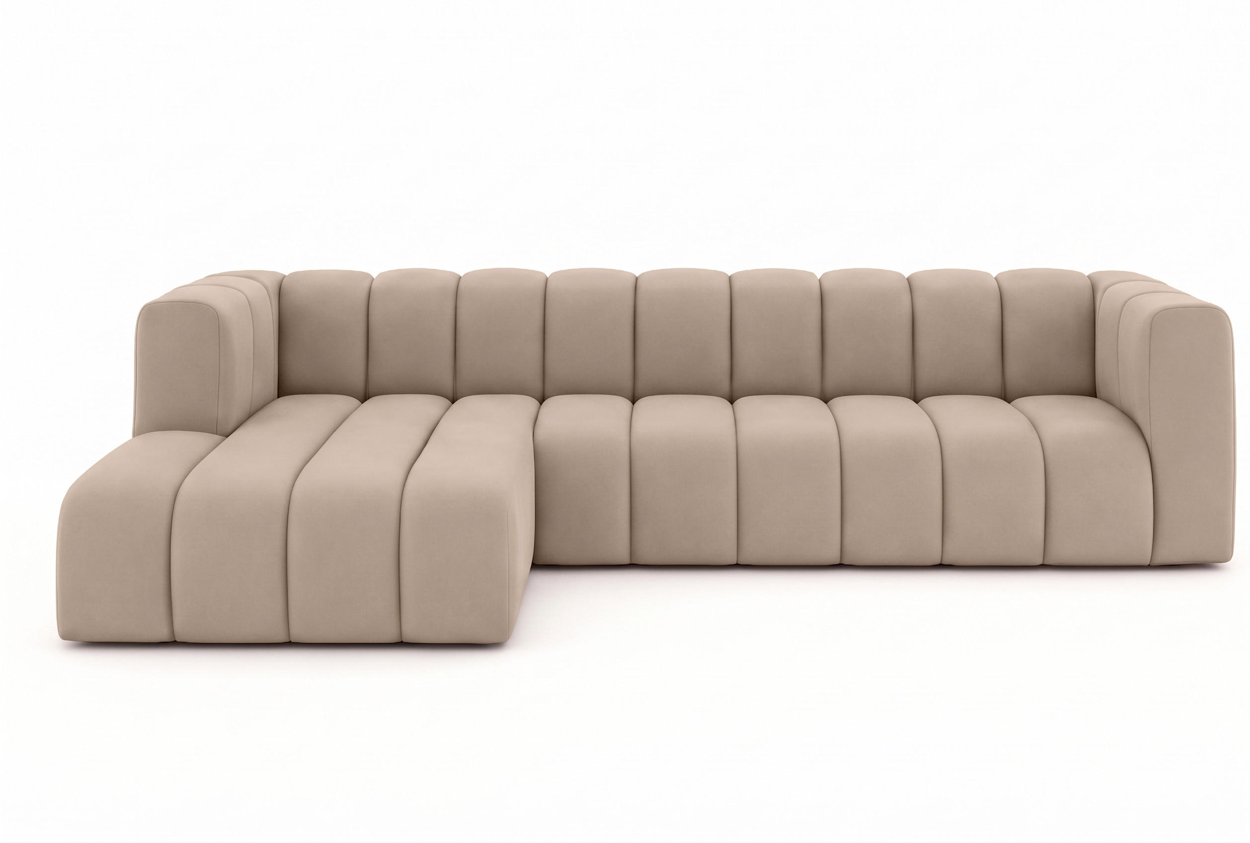 Kaiser Möbel Ecksofa Beige 318x179 cm