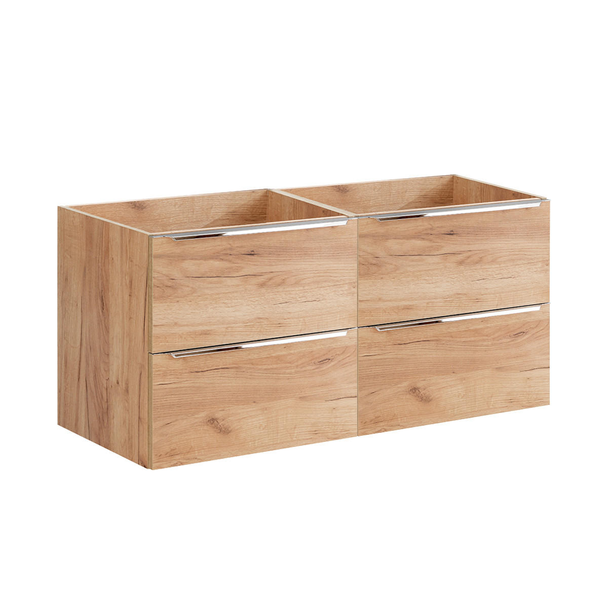 WASCHTISCHUNTERSCHRANK 120cm April Holz - Braun, Holzwerkstoff (120/57/46cm) - Petits-meubles