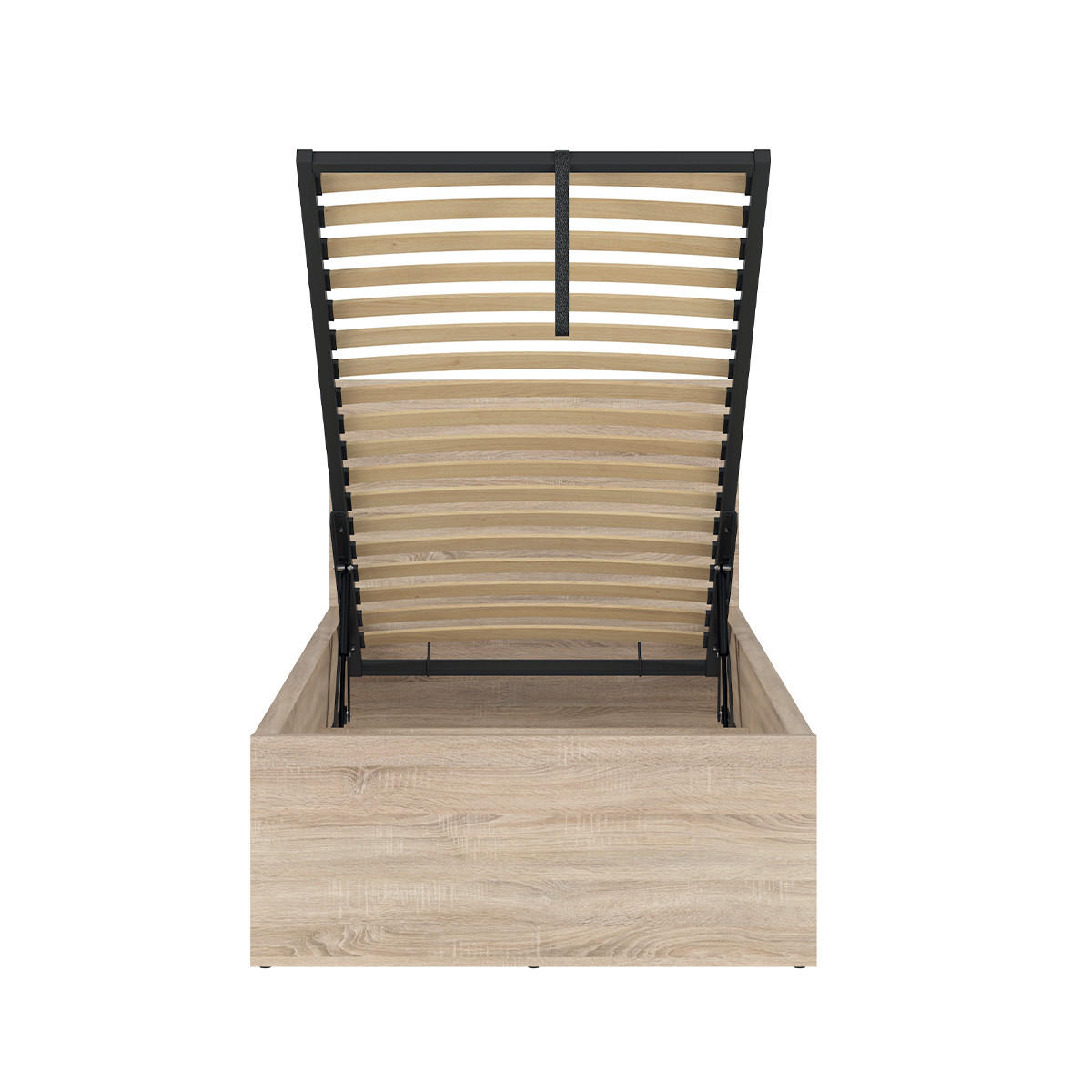 BOXBETT 90/200 Edwin Holz - Braun, Holzwerkstoff (90/200cm) - Petits-meubles