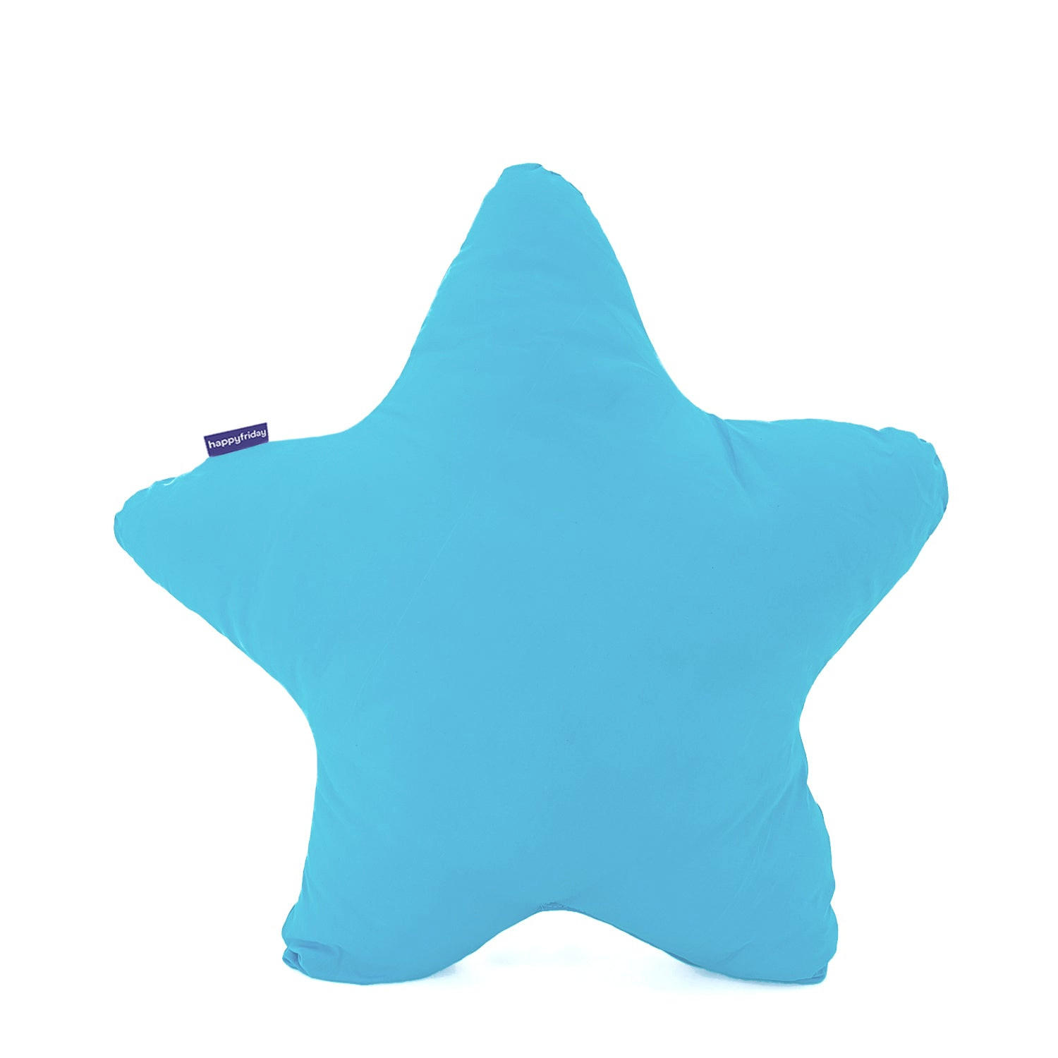 KISSEN estrella 50x50 cm türkis - Türkis, Textil (50/50cm) - Happy Friday
