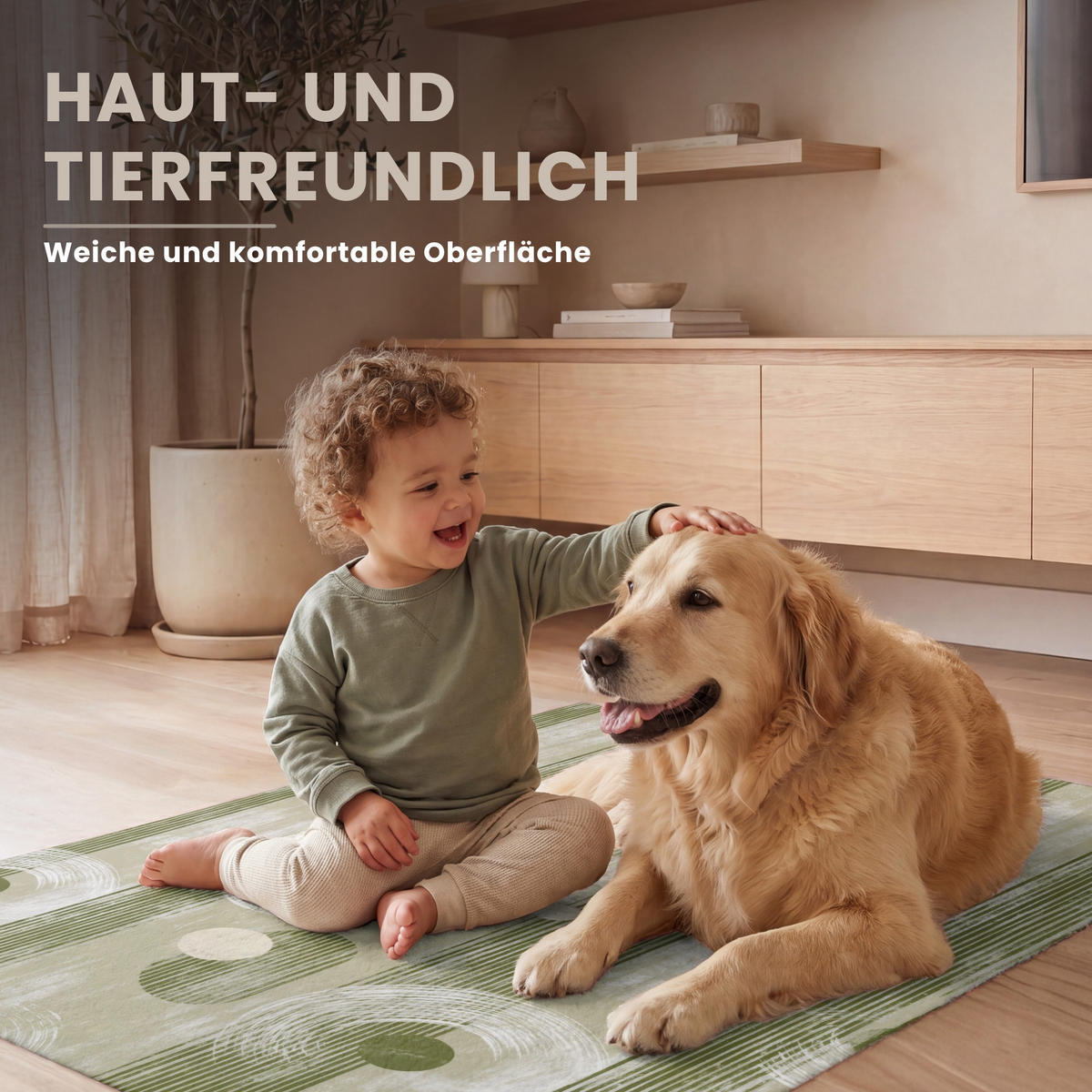 KOBERCE - Umelecké - Moderné - Zelené - 80x120 cm - olivovozelená, textil/plast (80/0.4cm) - OnlyWow