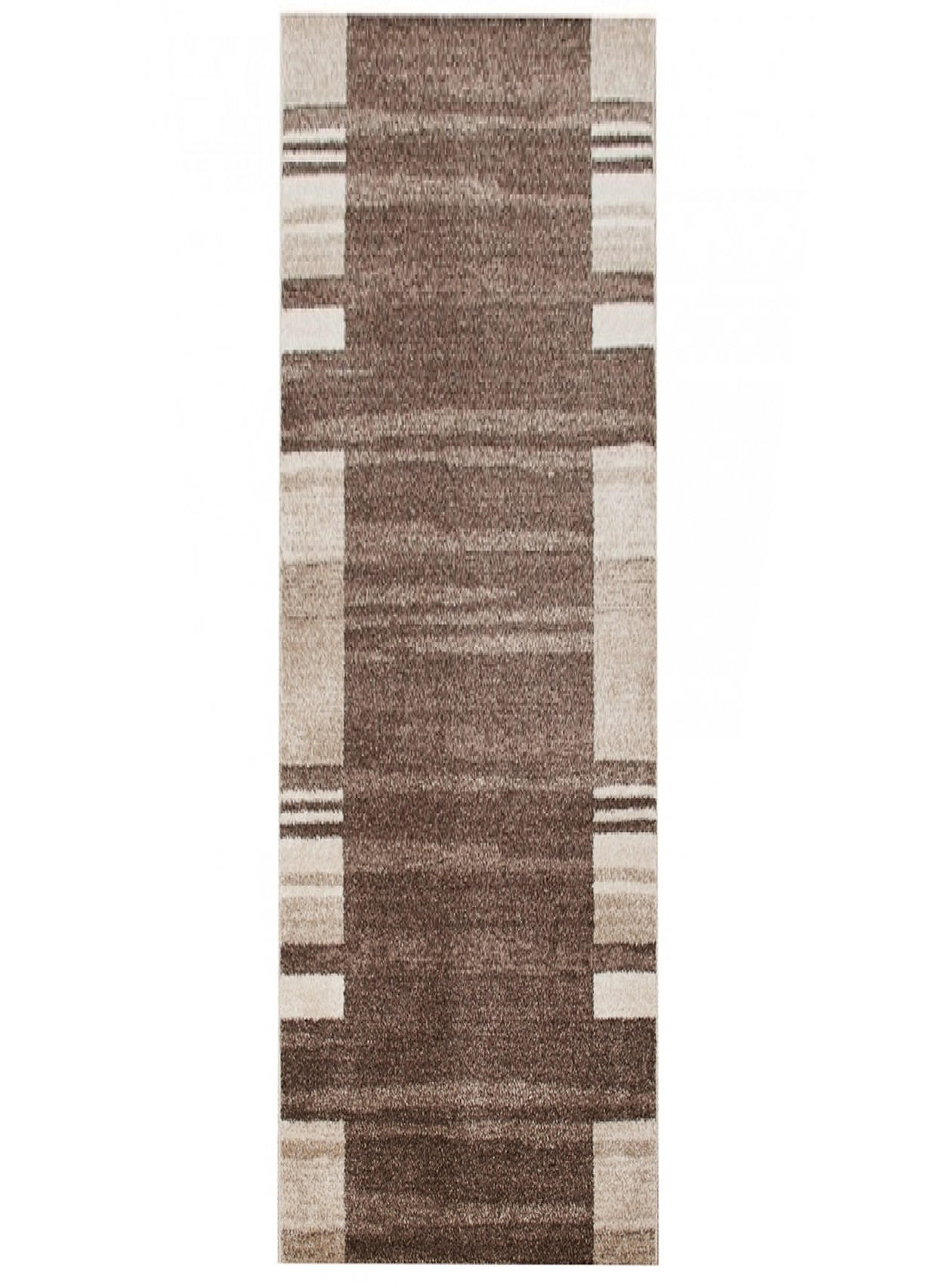 LÄUFER SARI Dunkelbraun 70/500 cm - Dunkelbraun, Textil (70/500cm) - Tapiso