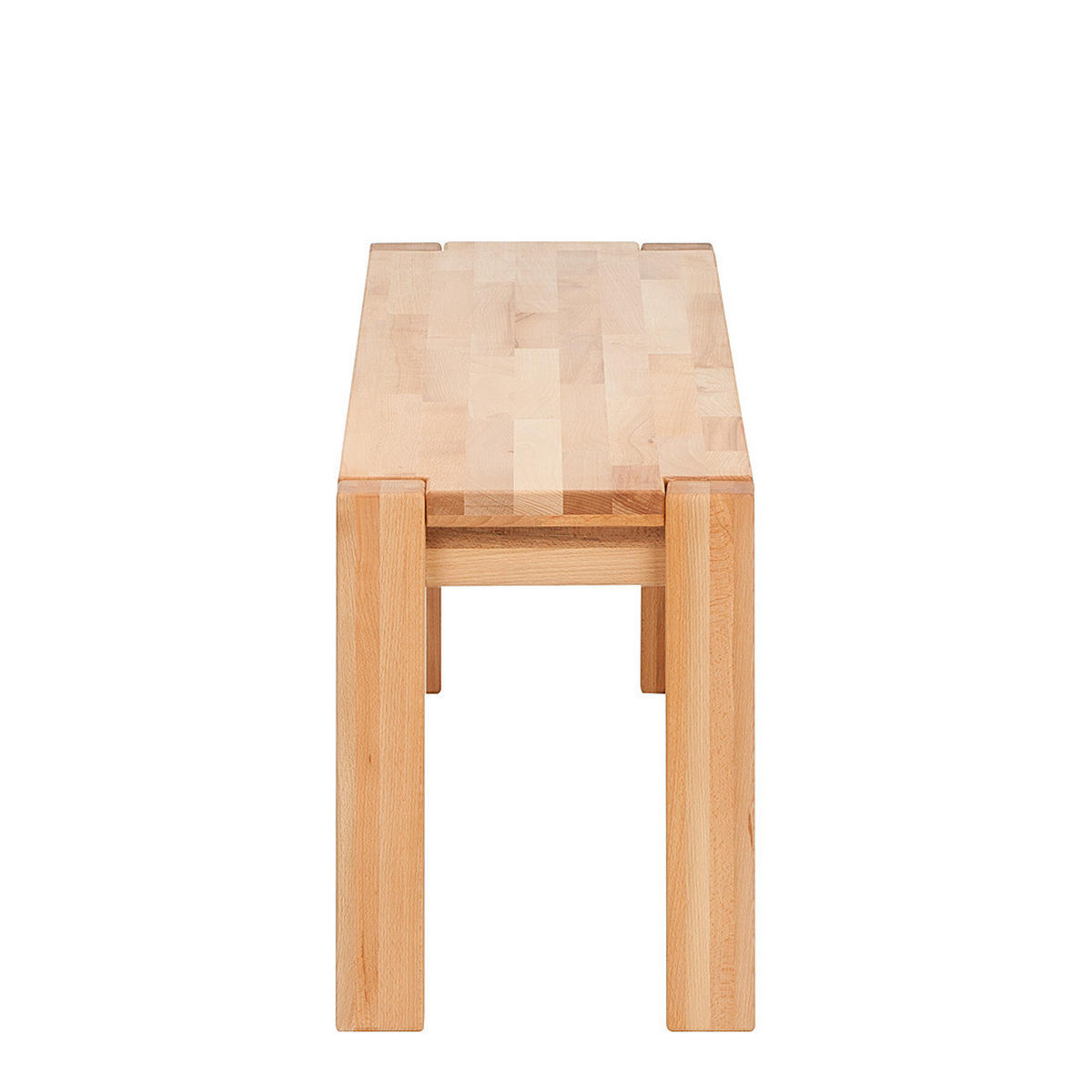 SITZBANK - Kernbuche massiv - Kernbuche, Holz (180/45/35cm) - home24