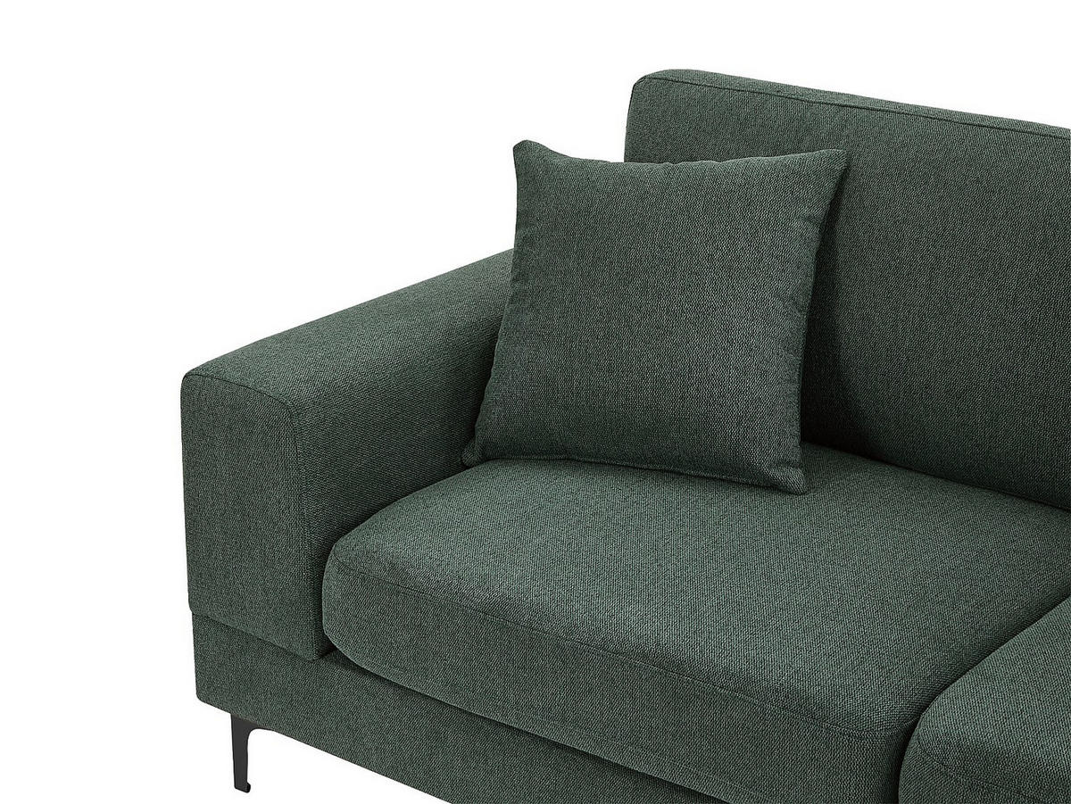 SOFA - 2 Personen - stoff - grün Jamolo - Grün, Textil/Metall (198/83/87cm) - Vente-Unique