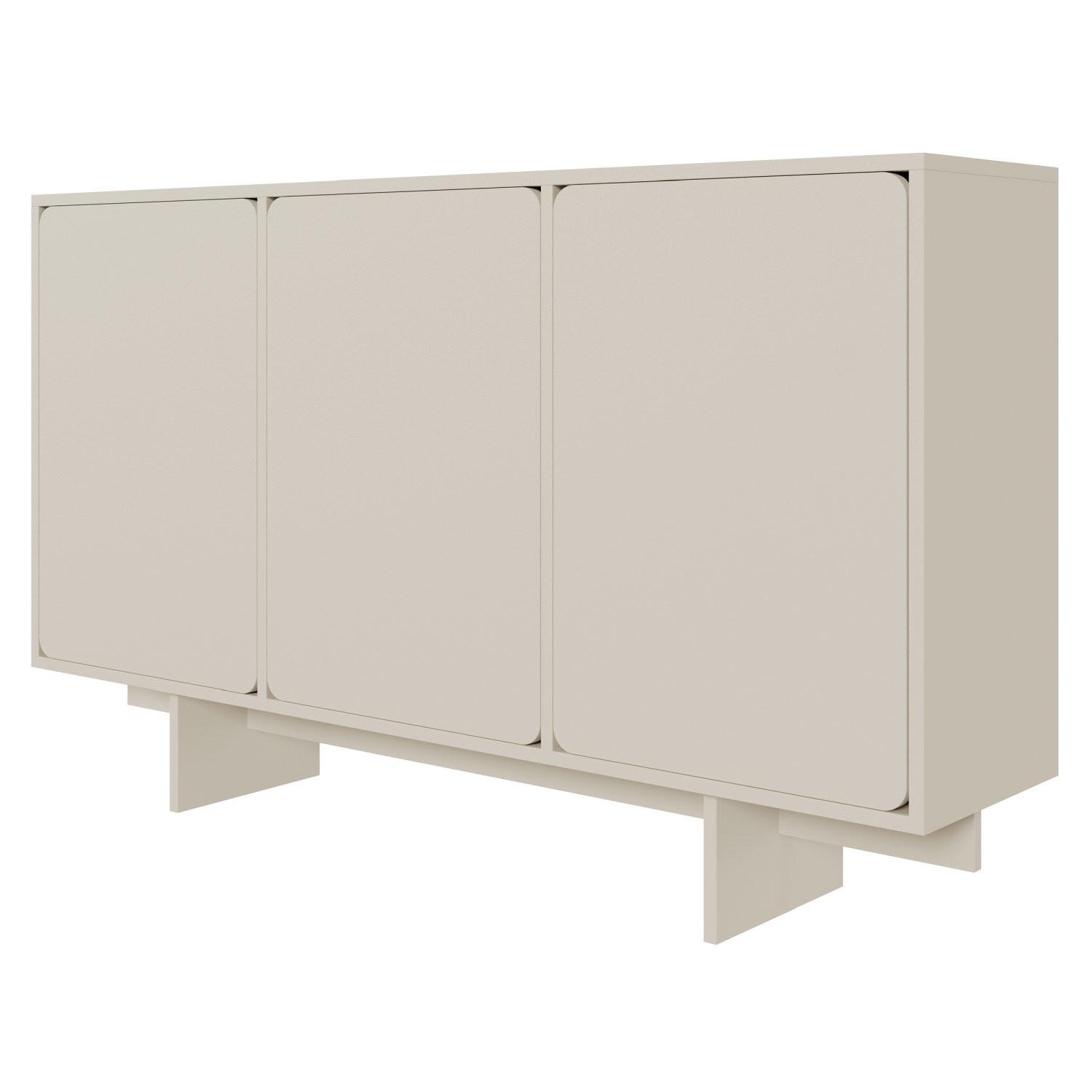 SIDEBOARD Wuwu Greige 150 cm - Taupe, Holzwerkstoff (150.4/88/35cm) - Selsey