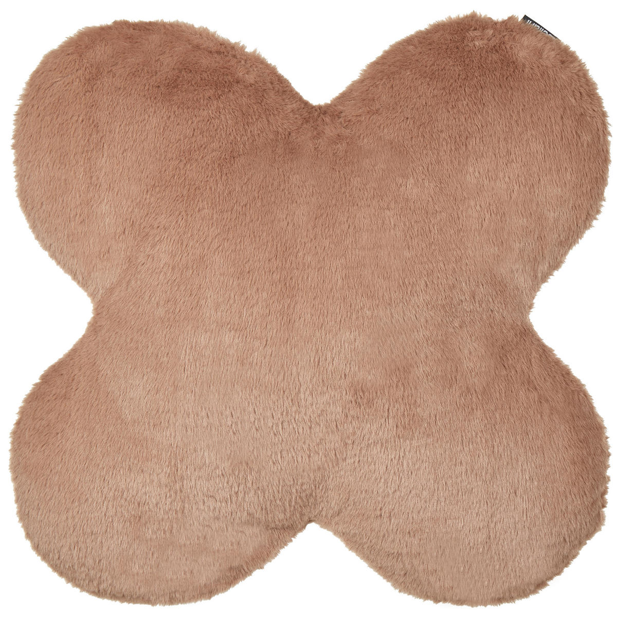 DEKOKISSEN 2er-Set Beige 54/54 cm Achillea - Beige/Braun, Textil (54/54cm) - Beliani