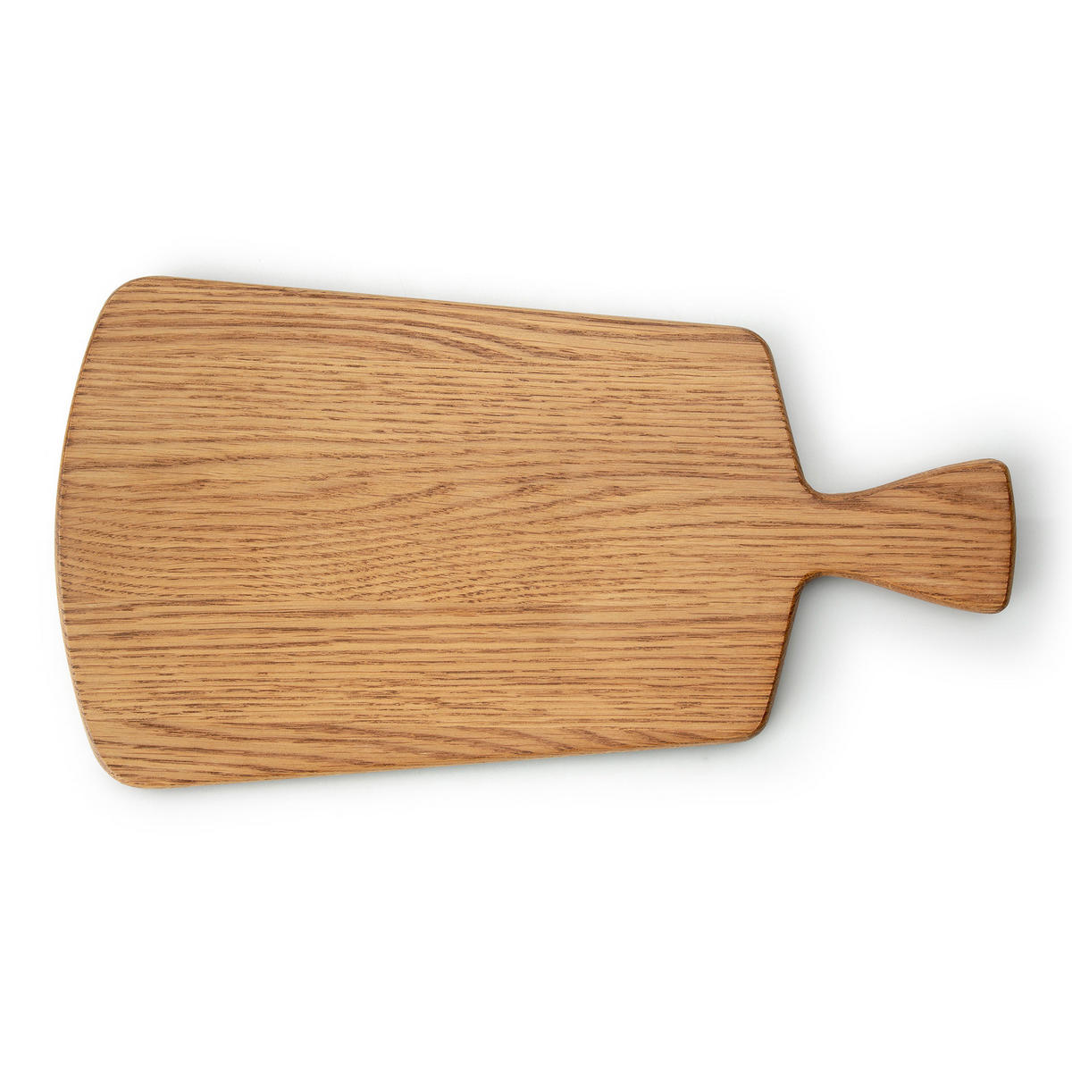 SCHNEIDEBRETT mit Griff, Eichenholz, 41.5 x 22.5 cm - Braun, Holz (23/42cm) - Continenta