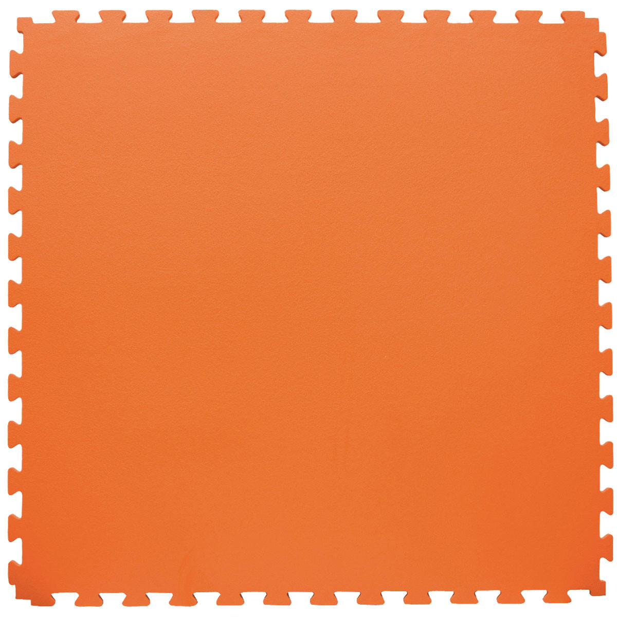 PUZZLEMATTE 90x90x1.2 cm, Orange - Orange, Kunststoff (90/90cm) - eyepower