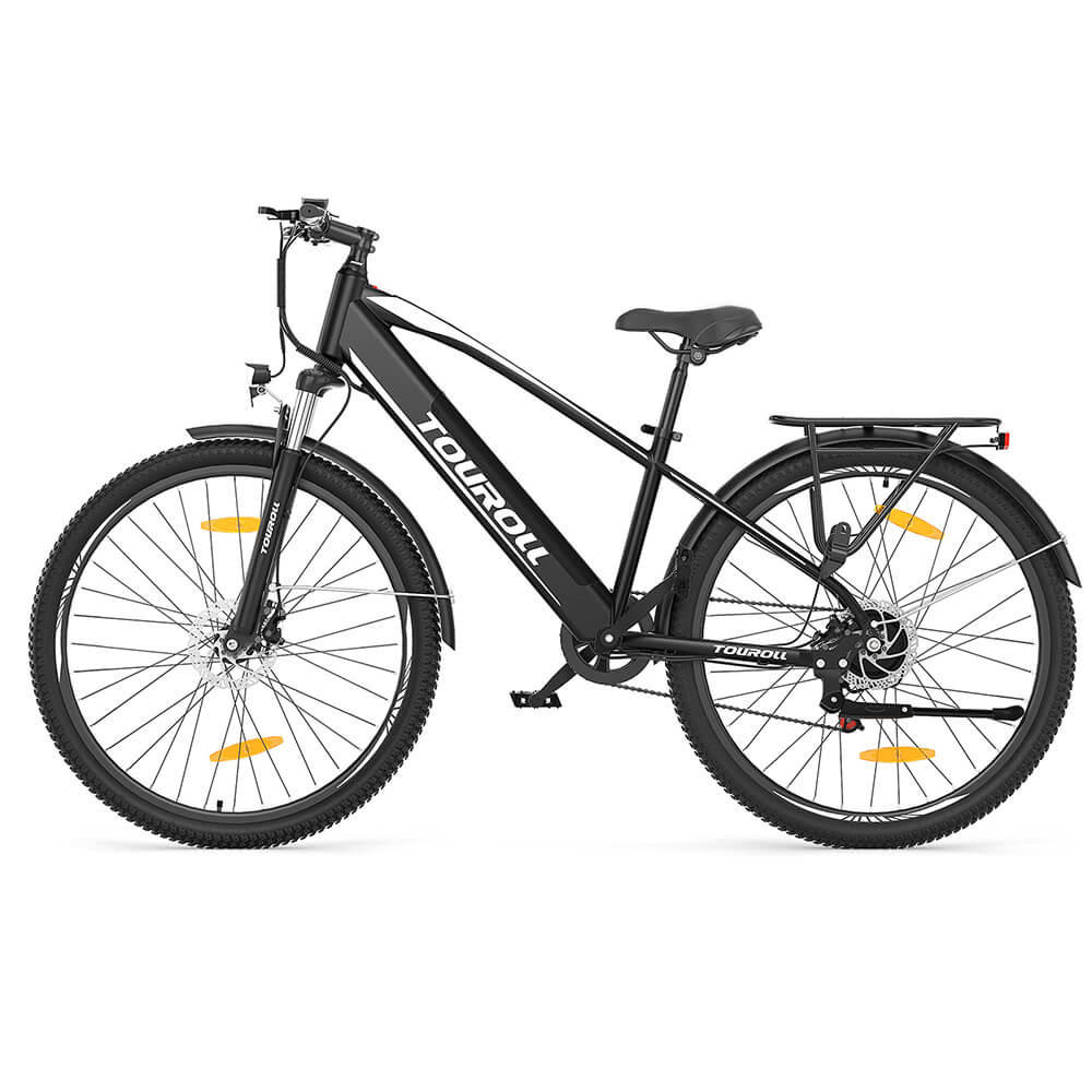 E-BIKE Touroll J1 – kraftvoller Motor, großer Akku, Komfort für Pendler Touren - Graphitfarben, Metall (78cm) - Touroll