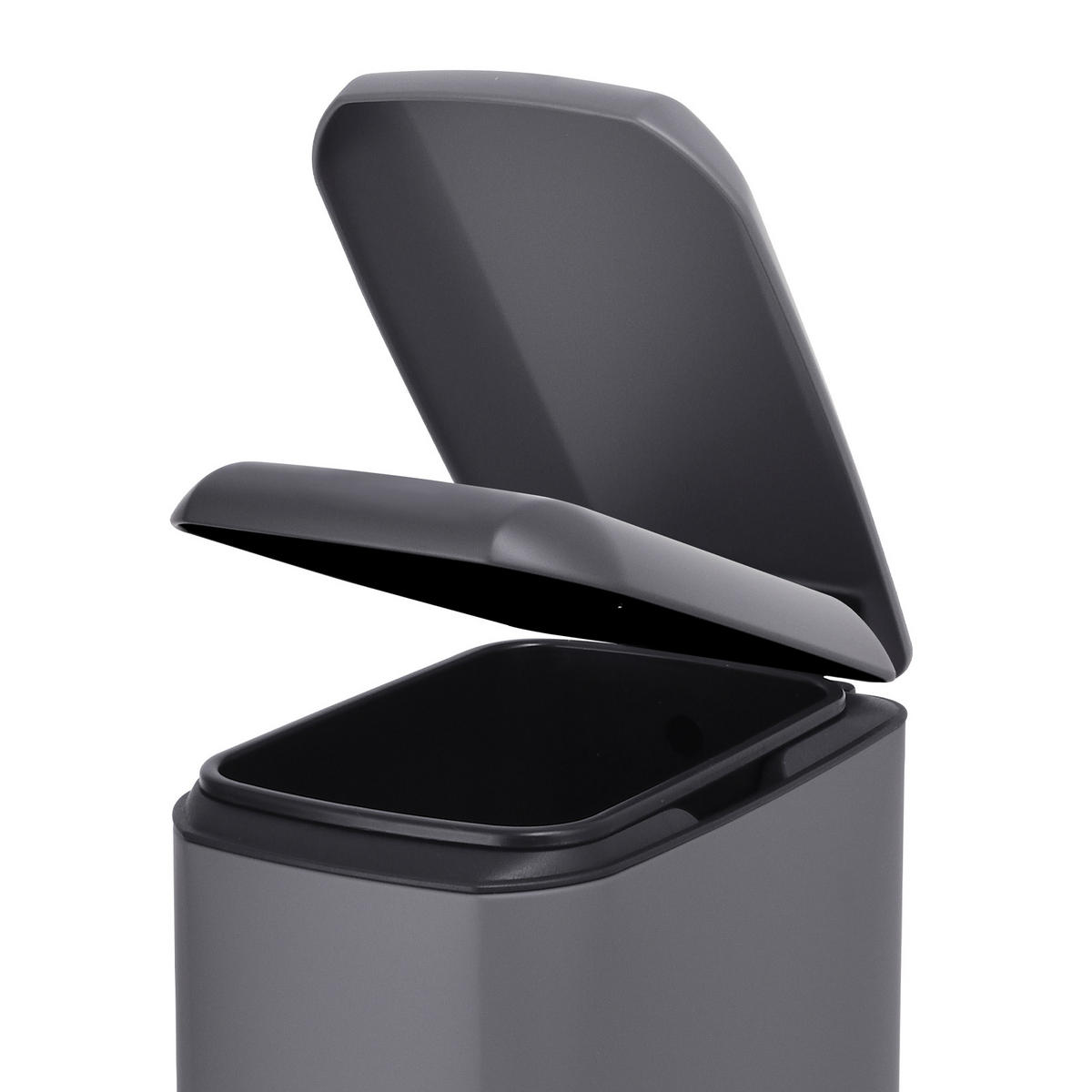 MÜLLEIMER TS20 20l Grau - Grau, Metall (23.5/55.5/42cm) - SVITA