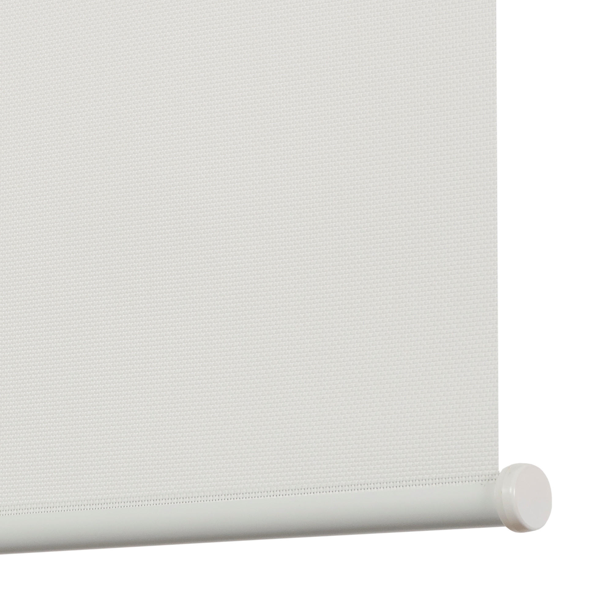 SPRINGSROLLO motorisiert mit Kassette Screen VTX Öffnungsgrad 10% - Weiß, Textil (120/190/190cm) - VIEWTEX