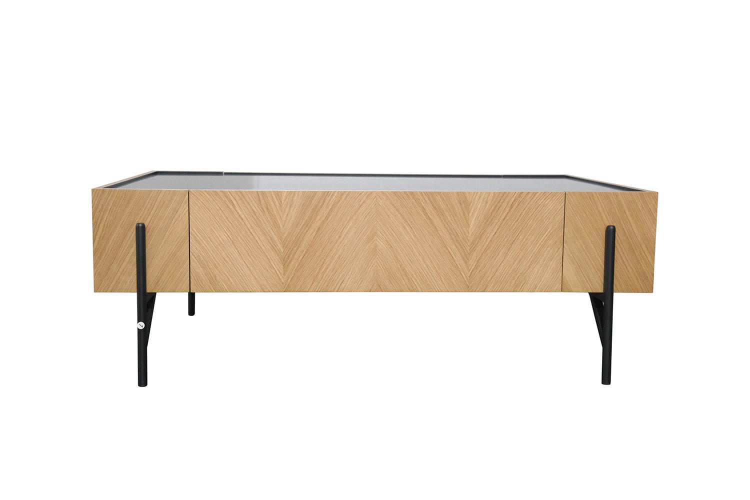 COUCHTISCH Sequoia Braun - Braun, Holzwerkstoff (68/120/42cm) - Concept Usine