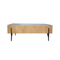 COUCHTISCH Sequoia Braun - Braun, Holzwerkstoff (68/120/42cm) - Concept Usine