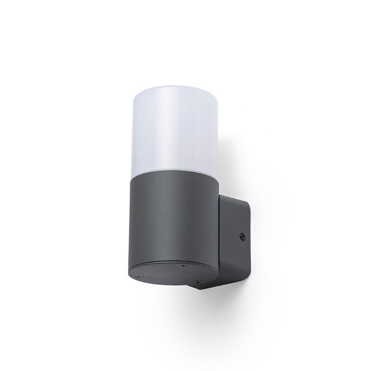 AUSSENLEUCHTE BONNIE Anthrazitgrau 11 W IP44 - Grau, Metall (113/86/176cm) - Rendl