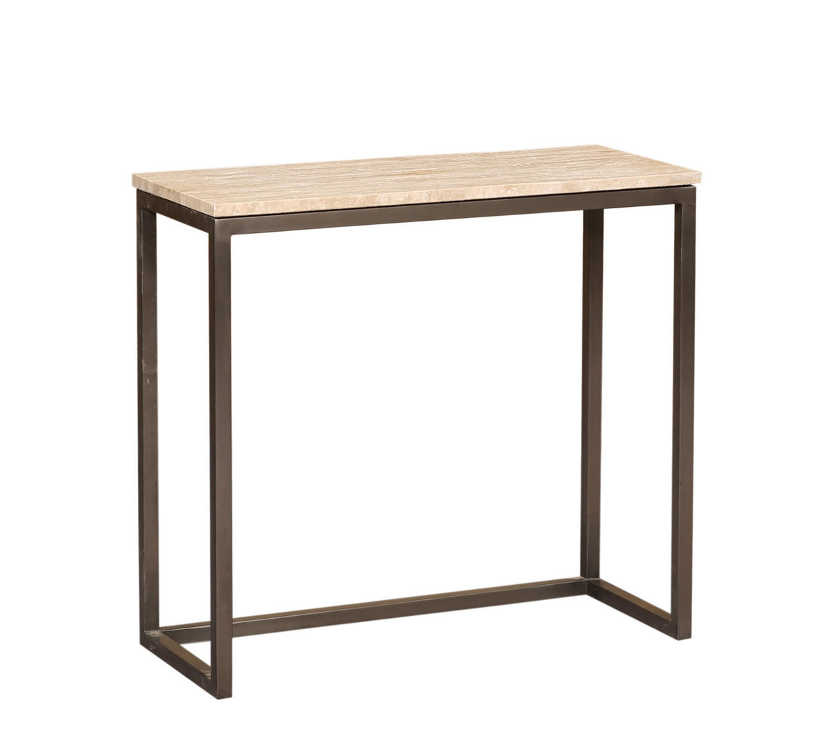BEISTELLTISCH Zoah Schwarz 70/29/65cm 3er-Set - Schwarz, Metall (70/29/65cm) - PTMD Collection