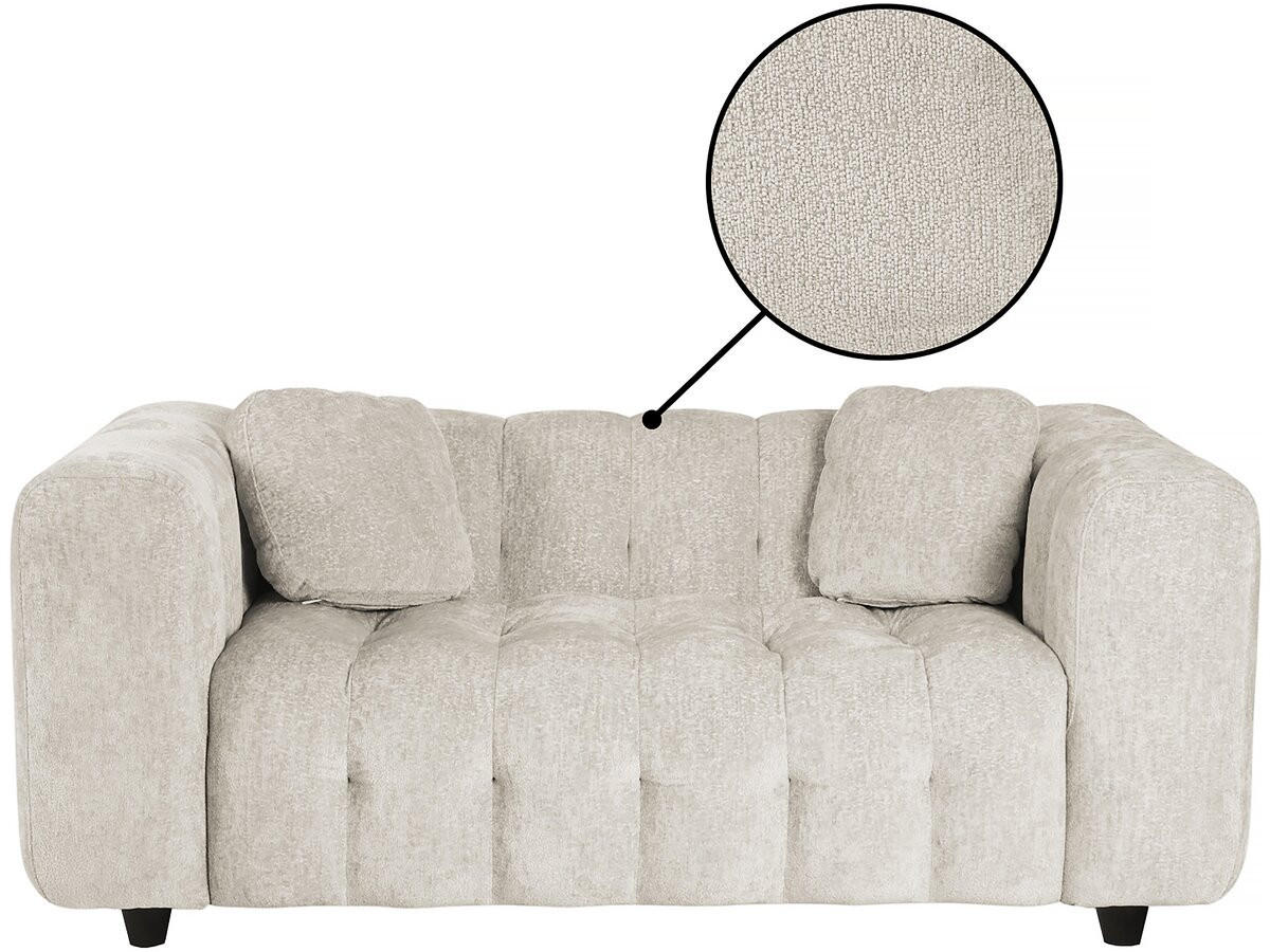 2-SITZER-SOFA Vendome Beige - Beige, Textil (170/70/97cm) - Habitat Garten