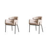 ESSZIMMERSTUHL Armbo Beige 61/62/80 cm - Beige, Textil (62/80/61cm) - Hoyz Collection