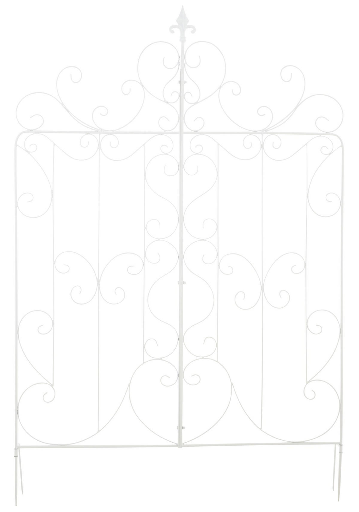 RANKGITTER Mandarin weiß - Weiß, Metall (99/133/7cm) - TPFGarden