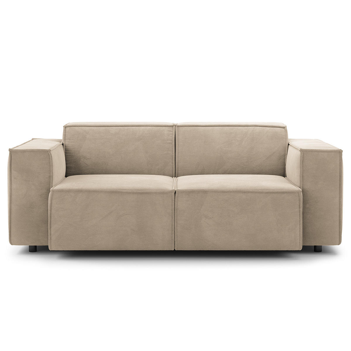 2-SITZER SOFA - Beige, Textil (189/70/96cm) - home24