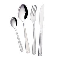 BESTECKSET Lavenda 84-teilig Edelstahl 18/10 - Silberfarben, Metall - SAFA