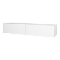 TV-ELEMENT Toivakka - Weiß, Holzwerkstoff (135/25/31cm) - [en.casa]