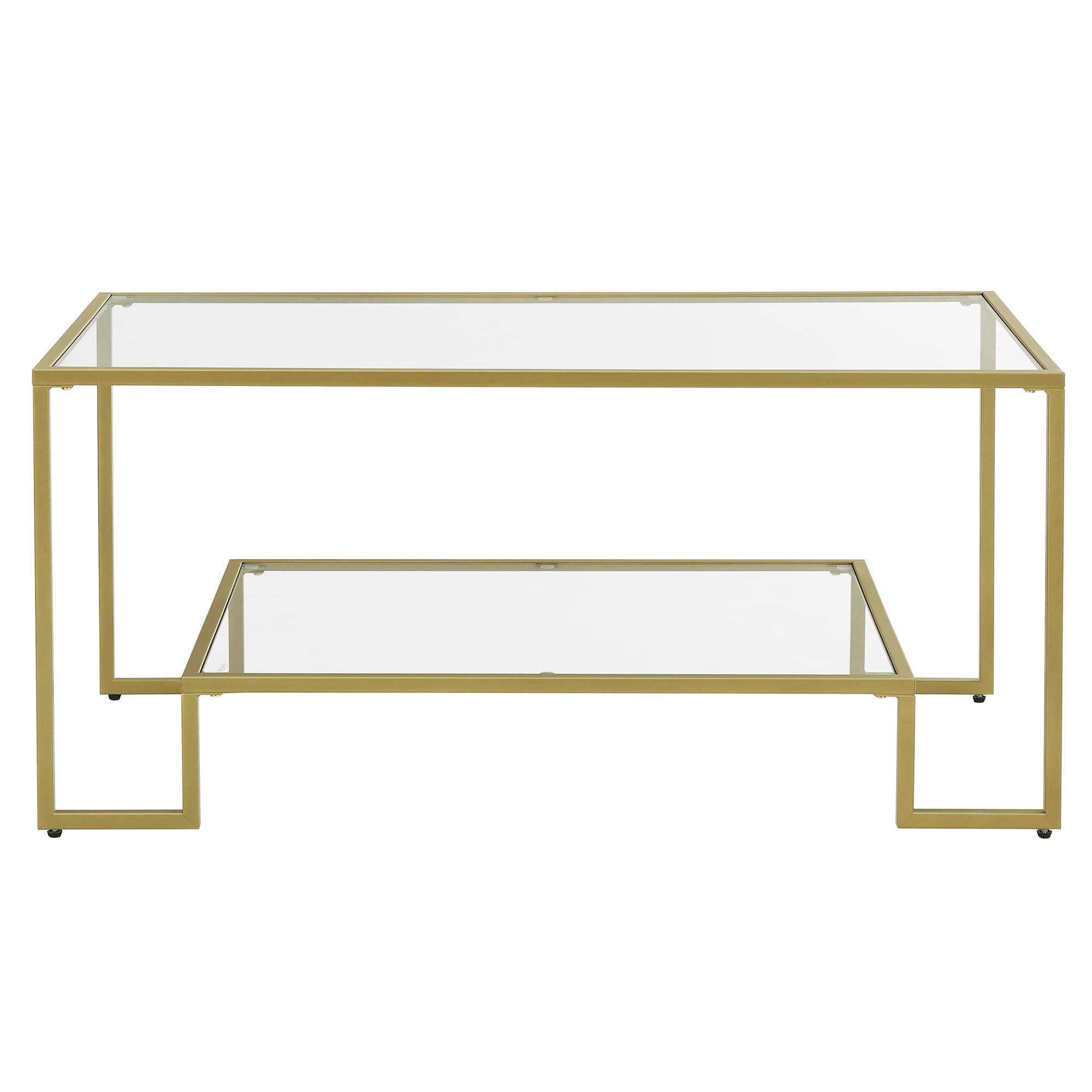 XXXLutz Beistelltisch Gold 55x45x100 cm