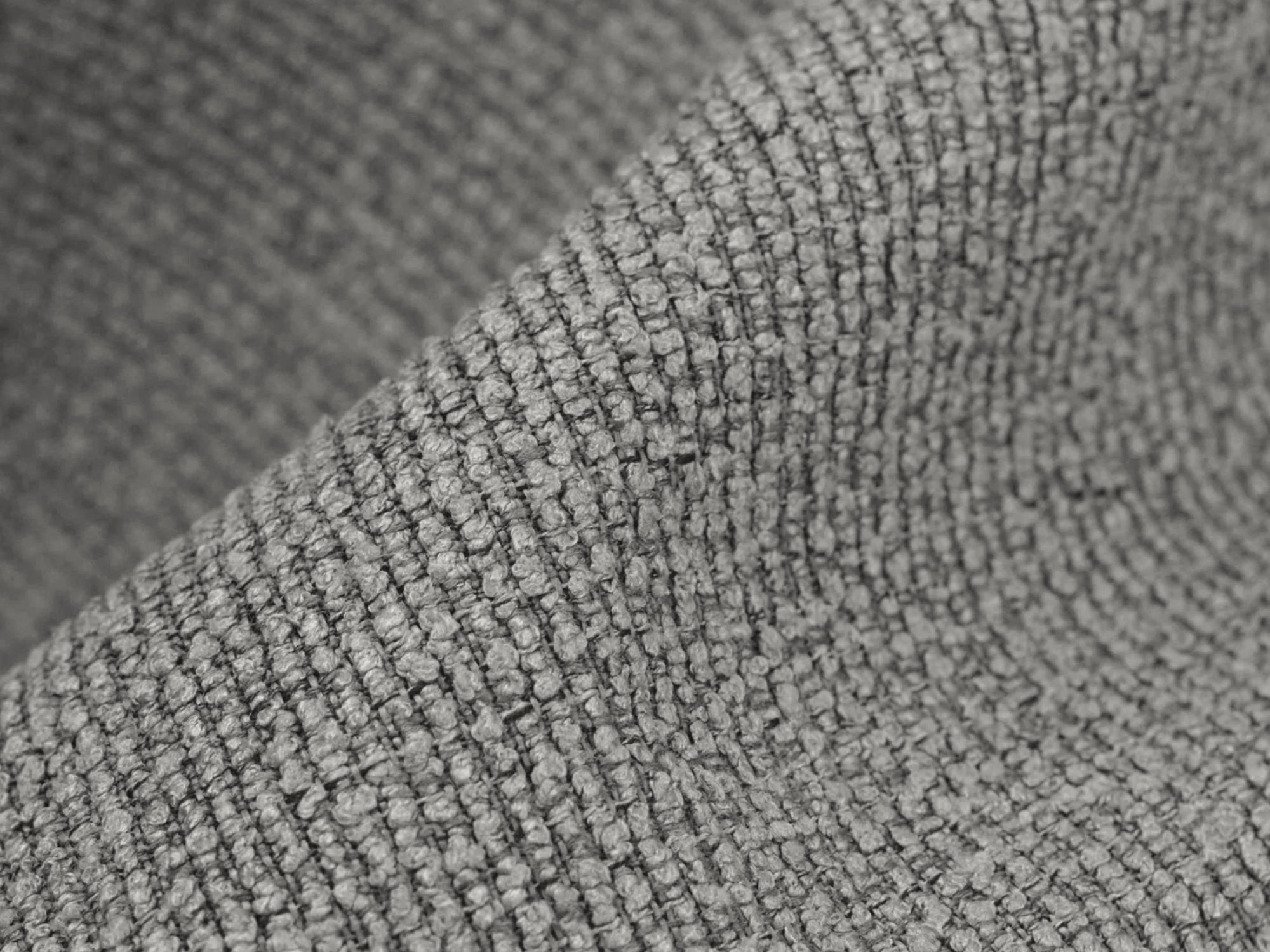 Thumbnail - Makamii Wohnlandschaft, Hellgrau, Textil, Holzwerkstoff, 4-Sitzer, 370x74x170 cm, Hergestellt in Europa, Oeko-Tex®, Wohn...