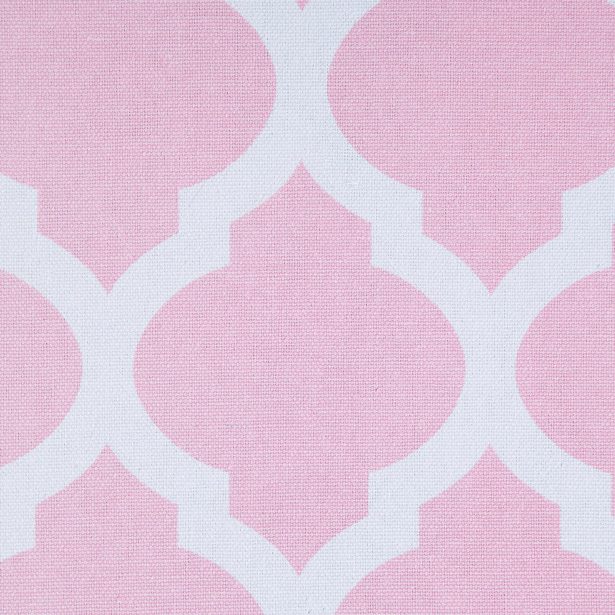 HOCKER Tunica 35/35/30 cm - Pink, Naturmaterialen/Textil (35/30/35cm) - Beliani