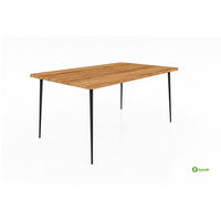 ESSTISCH LINA - Wildeiche, Holz (140/100/78cm) - byoak
