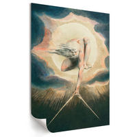 POSTER - 59x84 cm - William Blake - Alter Mann der Tage - Creme, Textil (59/84/0.1cm) - TULUP