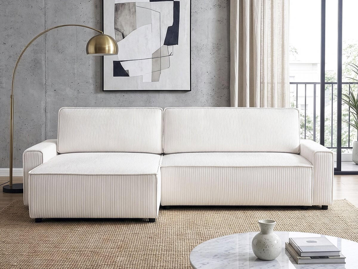 ECKSOFA montaigne beige - Beige, Textil (153/282cm) - Habitat Garten