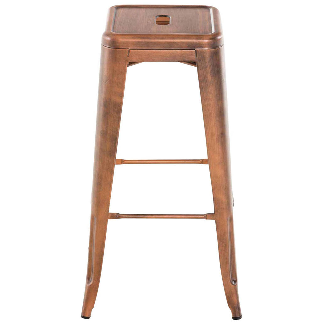 Thumbnail - Deluke Barhocker, Kupfer, Metall, 43x76x43 cm, Esszimmer, Barmöbel, Barhocker
