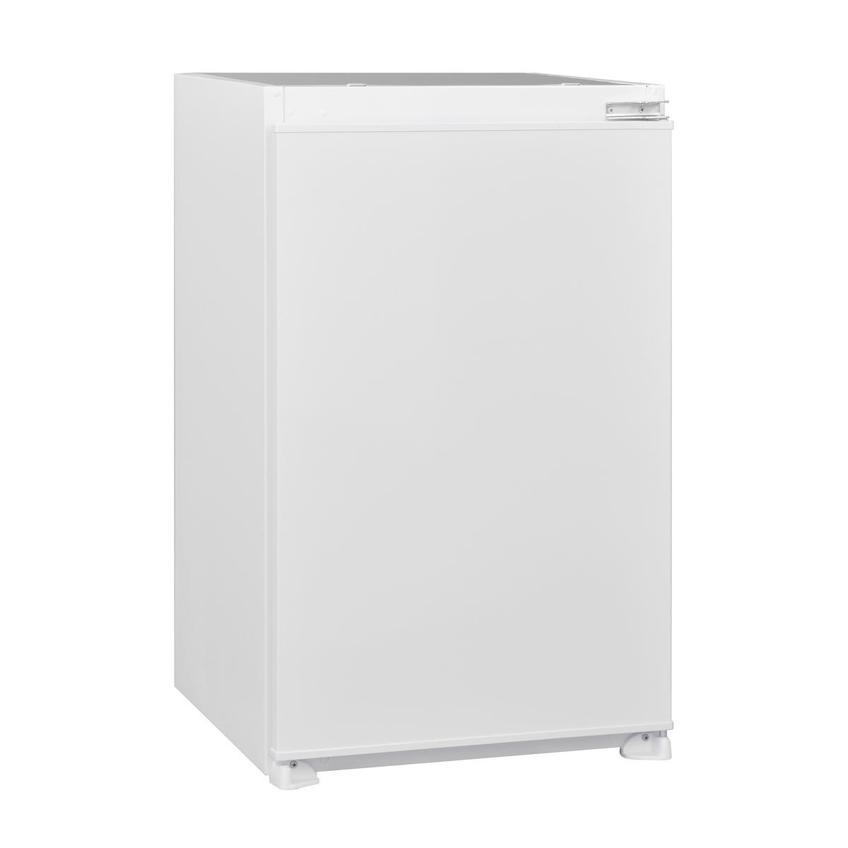 EINBAUKÜHLSCHRANK, ohne Gefrierfach, 88cm Nische, Schlepptür-Technik, 126 Liter Nutzinhalt, Temperaturregelung, weiß, EK88S134E - Weiß, Glas/Kunststoff (54/87.5/54.5cm) - Telefunken