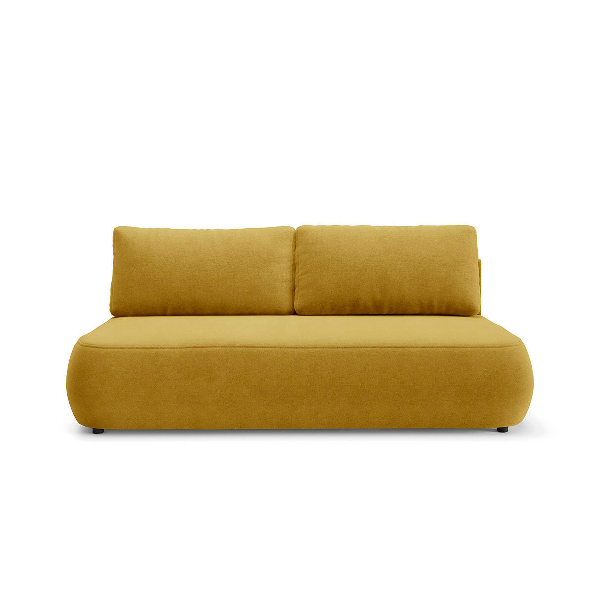 SOFA Antonio 3 Sitzplätze Gelb - Gelb, Holz (210/82/106cm) - Petits-meubles