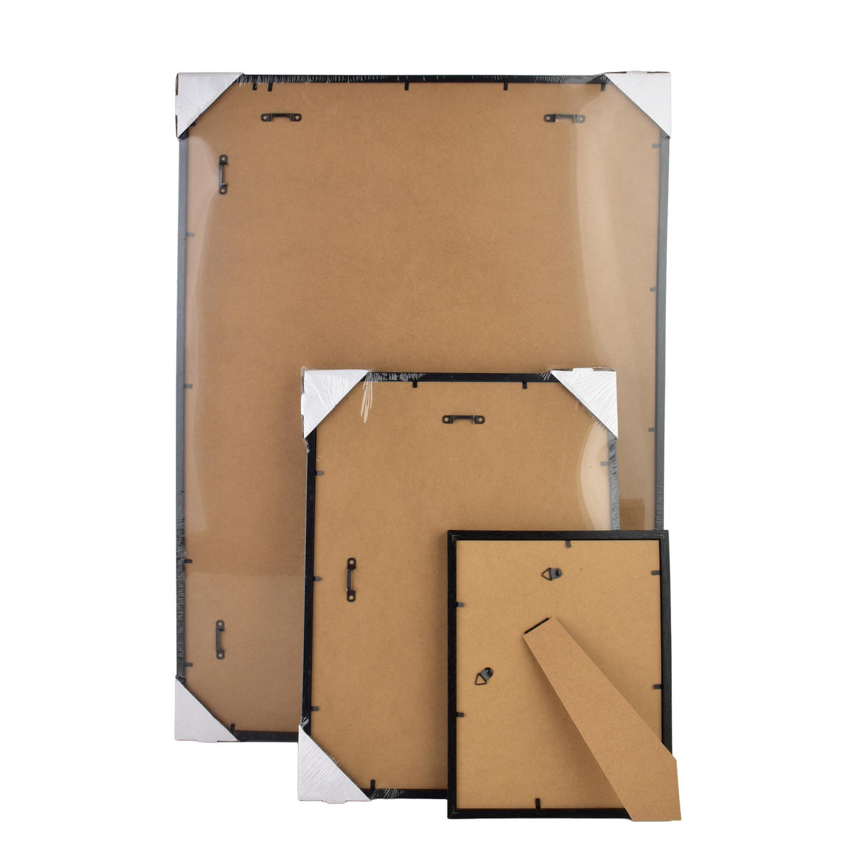 BILDERRAHMEN Adi Schwarz 50x70x2 cm Holzwerkstoff - Schwarz, Holzwerkstoff/Kunststoff (2/70/50cm) - Mondex
