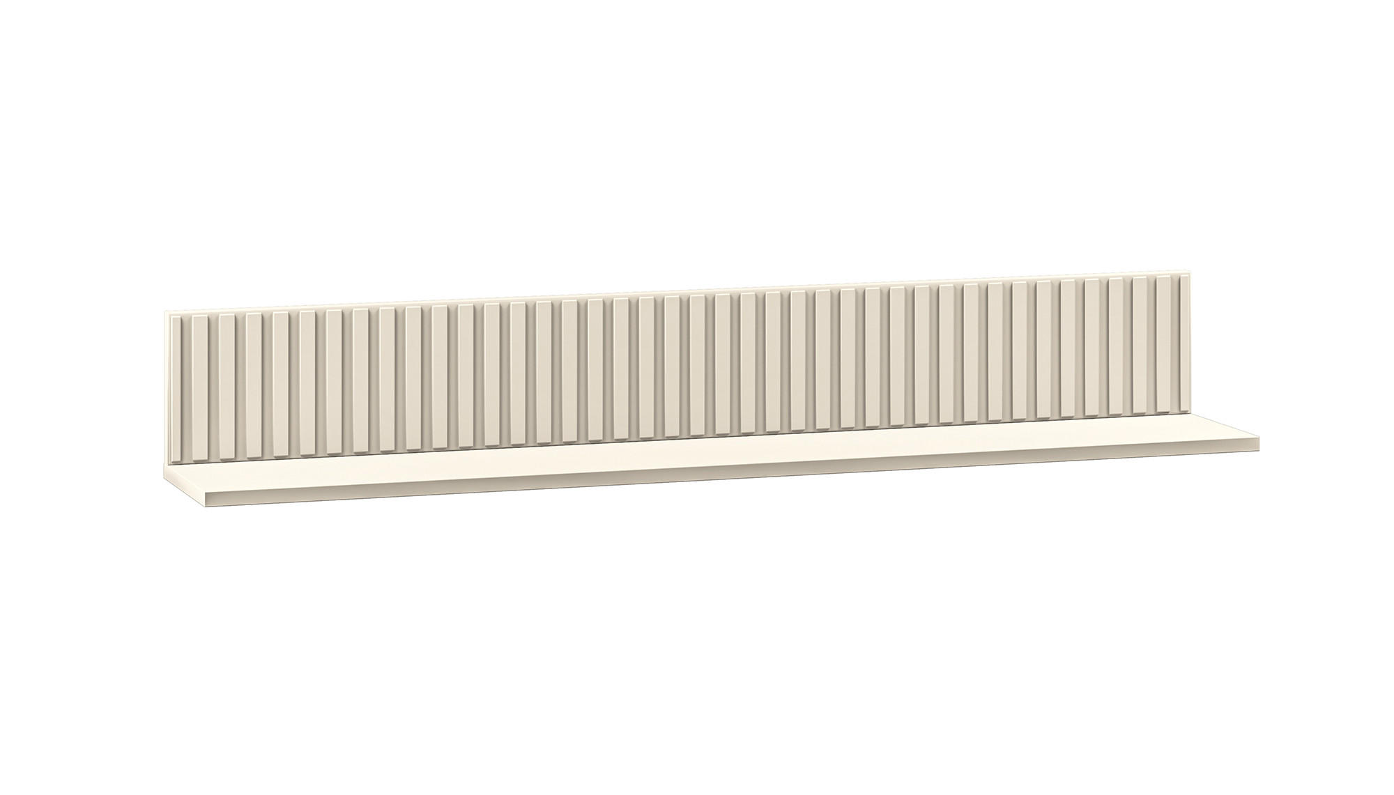 WANDREGAL Sophie kaschmir matt 120 / 20 / 18cm - Braun, Holz/Holzwerkstoff (120/18/20cm) - Feldmann-Wohnen