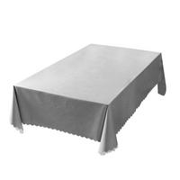 TISCHDECKE Grau 140 x 140 cm - Grau, Kunststoff (140/140/1.5cm)