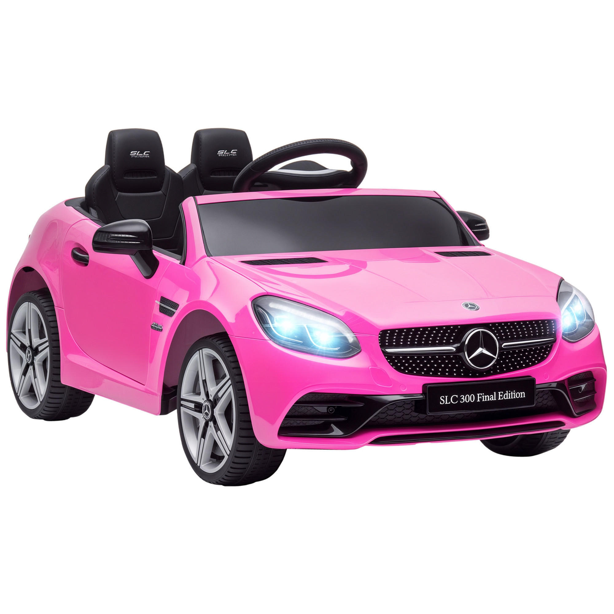ELEKTRO-KINDERAUTO DE-13053 2,4G Fernbedienung Rosa - Pink, Kunststoff (107/62.5/44cm) - ComfortXL