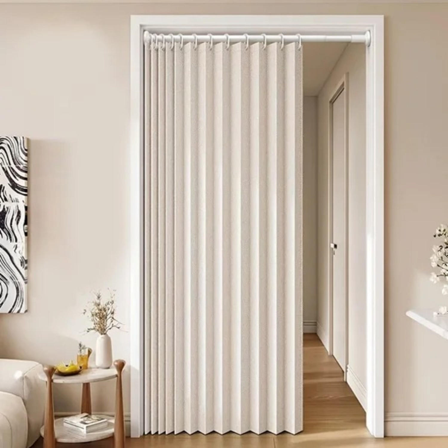 Mcboson Duschvorhang Beige 100x200 cm