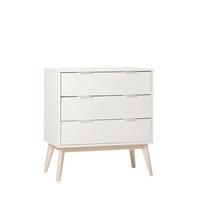 KOMMODE MIT SCHUBLADEN Troy Weiß 80 cm x 83 cm - Weiß, Holzwerkstoff (80/83/40cm)