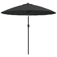 SONNENSCHIRM Mit Aluminium-Mast 270 Cm Anthrazit - Anthrazit, Textil (270/270cm) - vidaXL