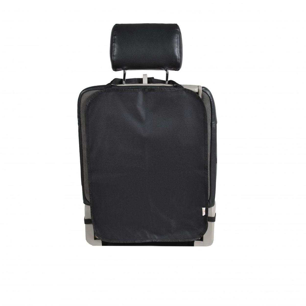 RÜCKENLEHNENSCHUTZ Autositzschutz Secure schwarz Polyester, waschbar, Rückenlehnenschutz, Auto, leicht zu reinigen - Schwarz, Textil (43/60/1cm) - Cangaroo