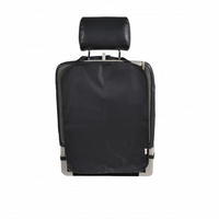 RÜCKENLEHNENSCHUTZ Autositzschutz Secure schwarz Polyester, waschbar, Rückenlehnenschutz, Auto, leicht zu reinigen - Schwarz, Textil (43/60/1cm) - Cangaroo