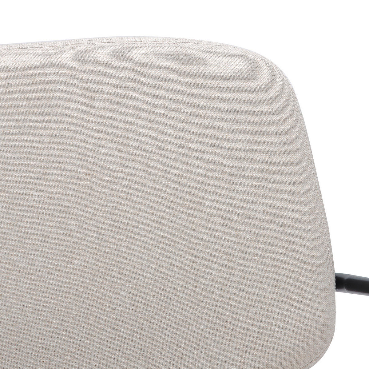 BÜRODREHSTUHL - Beige, Textil/Metall (61/84/59cm) - home24