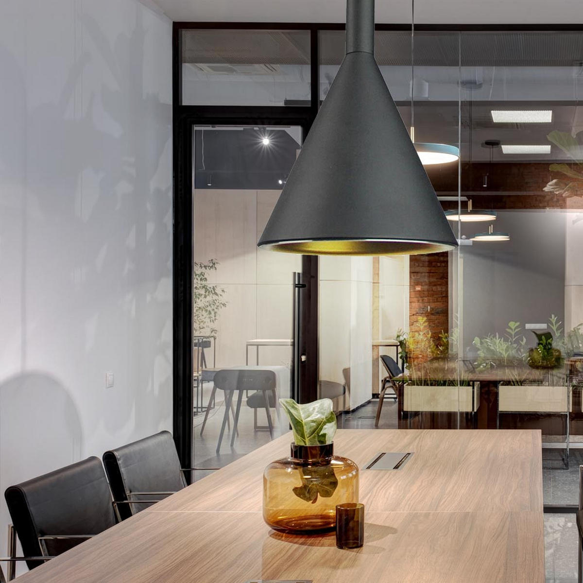 LED HÄNGELEUCHTE Schwarz Gold - Schwarz, Metall (16/35/108cm)