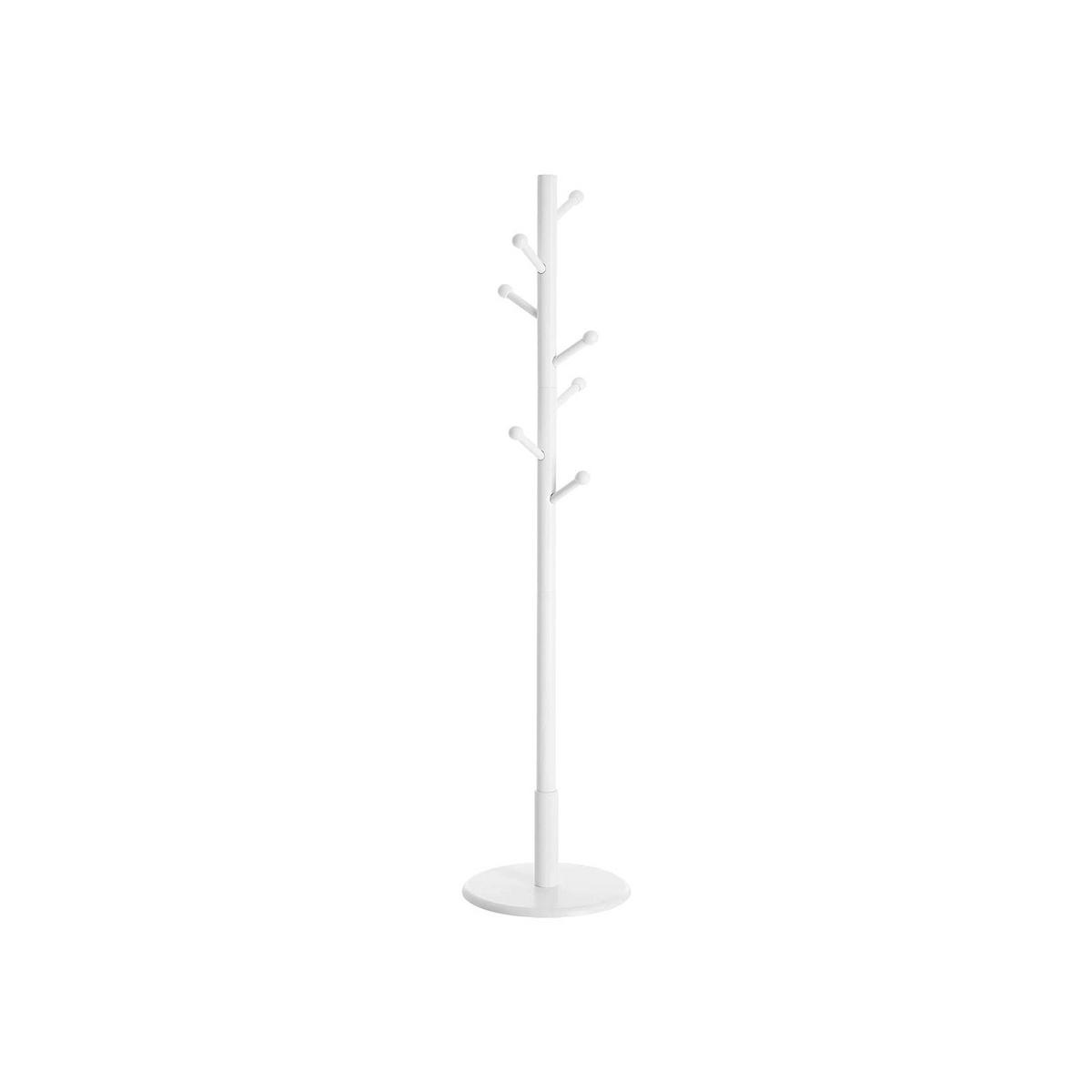 GARDEROBENSTÄNDER - Weiß, Holzwerkstoff (38/175/38cm) - Hansiro