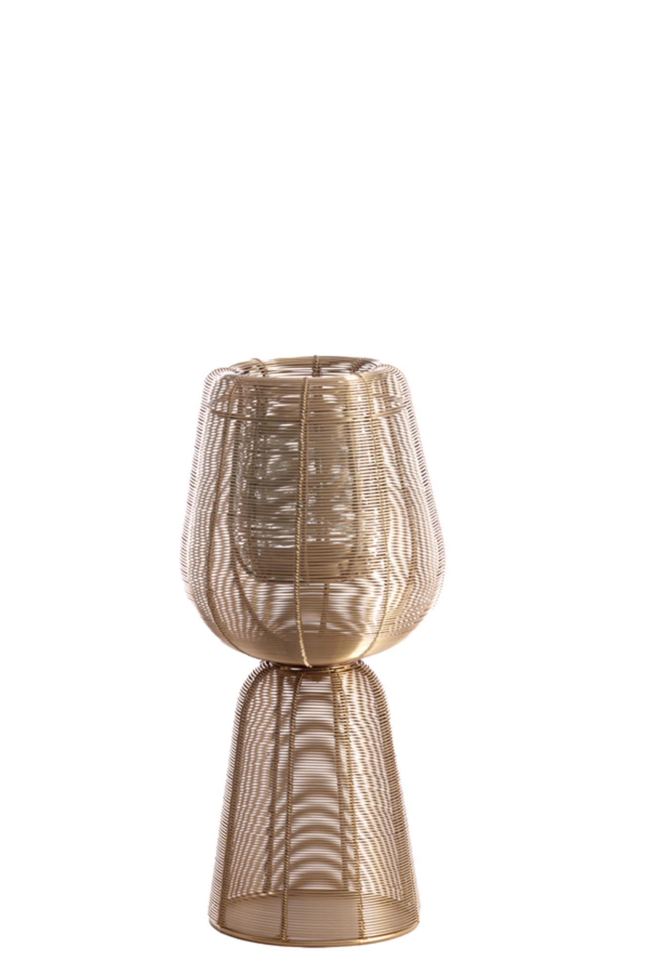 WINDLICHT Fellini Gold Ø18/41,5 cm - Goldfarben, Metall (18/41.5/18cm) - Light & Living